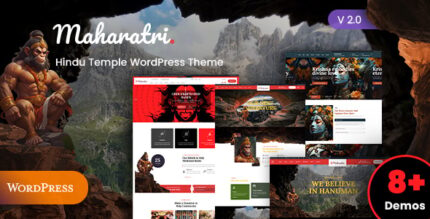 Maharatri - Hindu Temple WordPress Theme