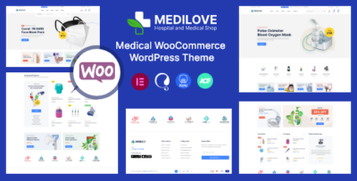 Medilove - Medical Equipment WooCommerce WordPress Theme + RTL