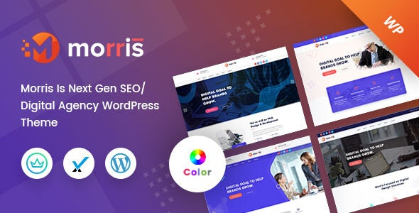 Morris - WordPress Theme for Digital Agency Morris - WordPress Theme for Digital Agency