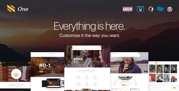 one-business-agency-events-woocommerce-theme.png One - Business Agency Events WooCommerce Theme - Image 1