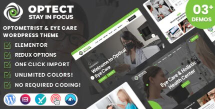 Optect - Optometrist & Eye Care WordPress Theme