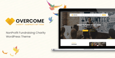 Overcome - Charity & Non-profit WordPress Theme