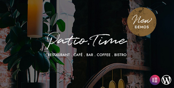 PatioTime - Restaurant WordPress Theme PatioTime - Restaurant WordPress Theme