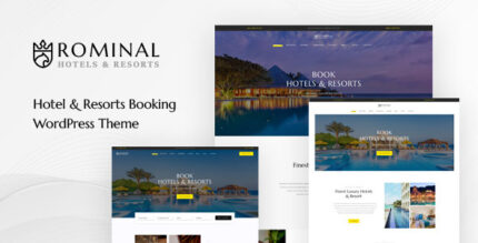 Rominal - Hotel Booking WordPress Theme