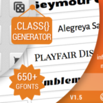 Styler - Icons, Fonts and CSS Generator for WP v1.5