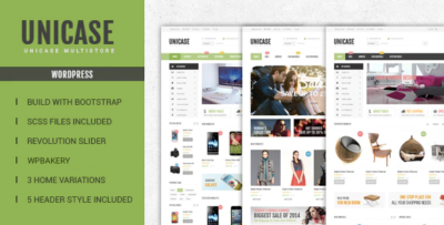 unicase electronics store woocommerce theme