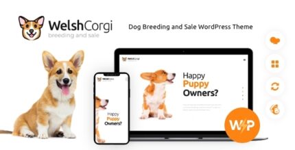 Welsh Corgi  | Dog Breeding and Sale WordPress Theme