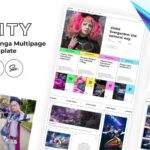 Anity - Anime HTML Website Template