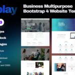 Bizplay Business Multipurpose Bootstrap website template