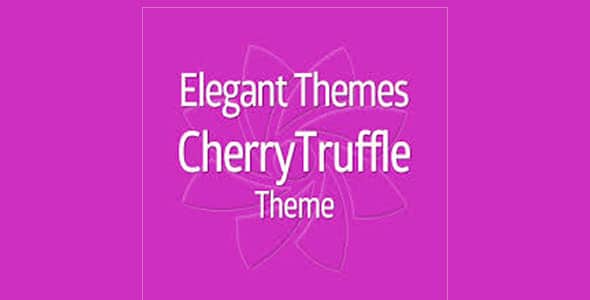 Elegant-Themes-CherryTruffle-WordPress-Theme.jpg Elegant Themes CherryTruffle WordPress Theme v6.3.13 - Image 1
