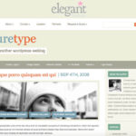 Elegant Themes PureType WordPress Theme v6.3.13