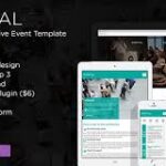 Evential - One Page Responsive Event WordPress Theme  v1.4.1