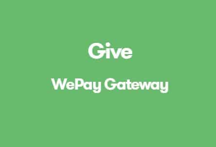 Give-WePay-Gateway.jpg Give WePay Gateway v1.3.1 - Image 1