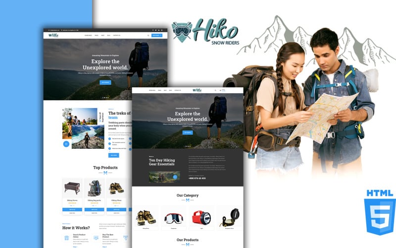 Hiko-Trekking-and-Hiking-HTML-Website-Template.jpg Hiko Trekking and Hiking HTML Website Template - Image 1