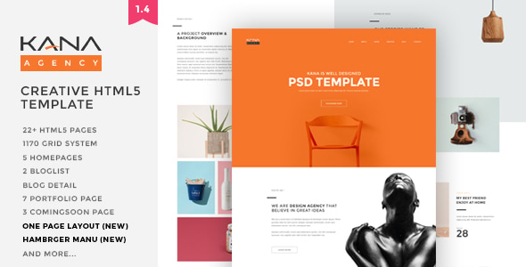 Kana-Creative-Agency-HTML-Template.jpg Eis - Ice Cream Shop Template Kit - Image 1