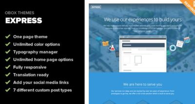 OboxThemes Express WordPress Theme 2