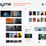 PLAYME - Video Games News WordPress Theme  v1.0.4
