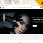 Pearl Jewel - Sophisticated Jewellery Online Shop OpenCart Template