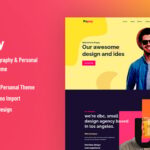 Popey - Personal &CV Responsive WordPress Theme