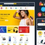 Rayu Electronic Store Responsive OpenCart Template