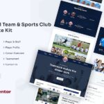 Sports Mania - Sports Club Clean & Modern Elementor Kit Templates