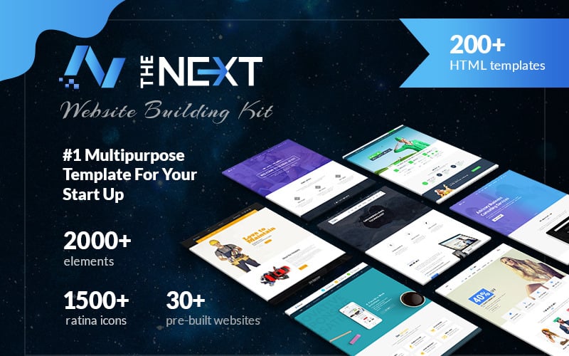 The-Next-Creative-Multipurpose-HTML-Website-Template.jpg The Next - Creative Multipurpose HTML Website Template - Image 1