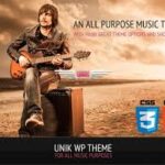 UNIK - Universal Music Responsive WordPress Theme v3.2
