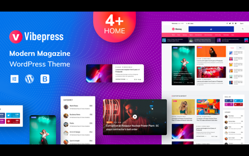 VibePress-Modern-Magazine-WordPress-Theme.png VibePress - Modern Magazine WordPress Theme - Image 1