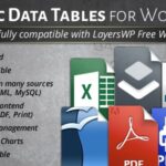 WordPress Dynamic Tables Input from XLSMySQLCSV  v1.0.8