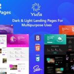 Yufa - Multipurpose HTML - Bootstrap Responsive Landing Page Template
