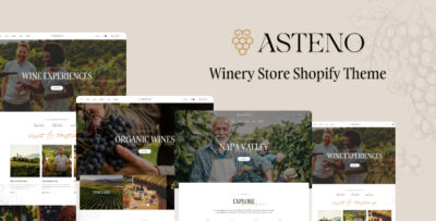 ap asteno wine winery store shopify theme