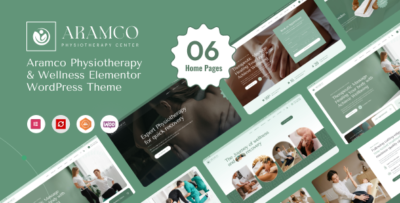 aramco physiotherapy wellness wordpress theme