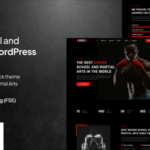 Boxernia – Boxing School & Martial Arts FSE WordPress Theme