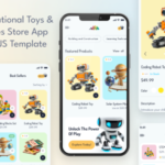 BrainNest - Educational Toys & Games Store Next JS Mobile App | PWA