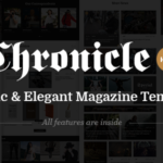 Chronicle - Premium News and Magazine HTML5 Template