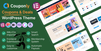 couponly coupons and deals wordpress theme