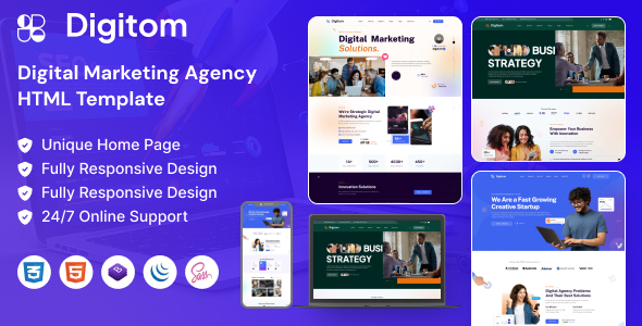 digitom-digital-agency-html-template.jpg Digitom - Digital Agency HTML Template - Image 1