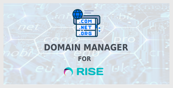 domain-manager-for-rise-crm---manage-and-track-your-domains-efficiently.png Domain Manager for Rise CRM - Manage and Track Your Domains Efficiently - Image 1