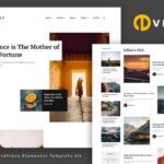 Everly - Blog &Magazine Elementor Template Kit