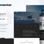Exsport - Extreme Sport Club Elementor Template Kit v1.0