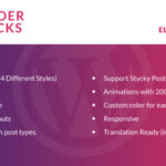 Header Blocks for Elementor - WordPress Plugin