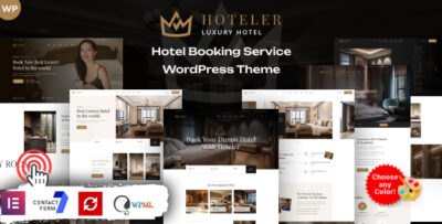 hoteler hotel booking wordpress theme