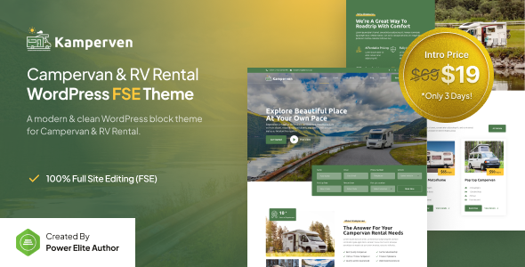 kamperven---campervan-rv-rental-fse-wordpress-theme.png Kamperven - Campervan & RV Rental FSE WordPress Theme - Image 1