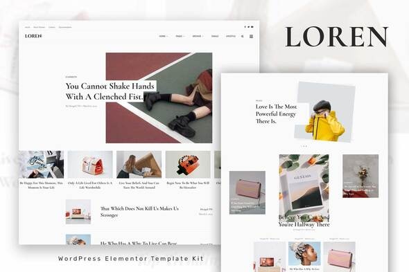 loren-blog-magazine-elementor-template-kit.jpg Loren - Blog &Magazine Elementor Template Kit - Image 1