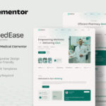 MedEase - Pharmacy &Medical Elementor Template Kit v1.0