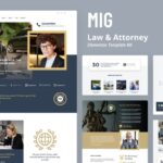 Mig - Law &Attorney Elementor Template Kit