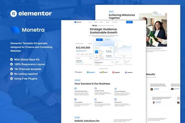 monetra-finance-and-consulting-elementor-template-kit.jpg Monetra - Finance and Consulting Elementor Template Kit v1.0 - Image 1