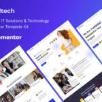 Mtech - IT Solutions & Technology Elementor Template Kit v1.0