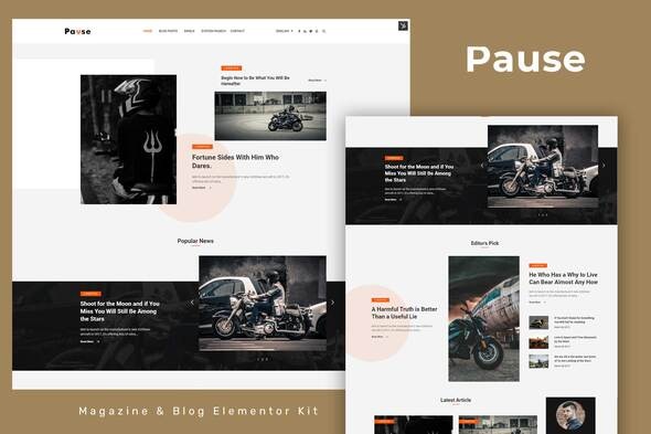 pause-blog-magazine-elementor-template-kit.jpg Pause - Blog &Magazine Elementor Template Kit - Image 1