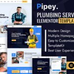 Pipey - Plumber Services Elementor Template Kit v1.0